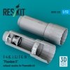 RESKIT RSU72-0223 F-4 (E, J, EJ, F, G, S) Phantom II exhaust nozzles for Finemolds kit (3D Printed) (1/72)